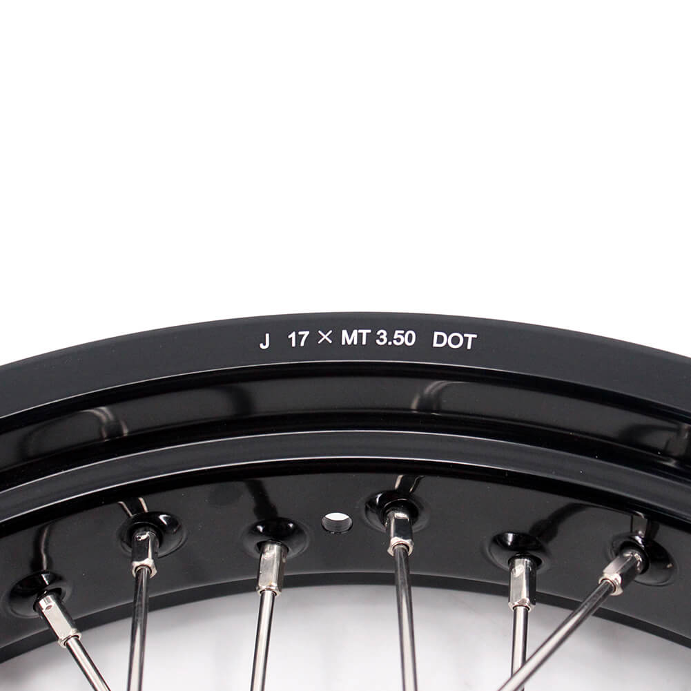 KKE 17 Inch Supermoto Spoke Alloy Wheels Rims For HONDA CRF250L 2013-2020 - Howling Moto