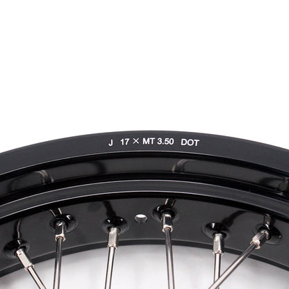 KKE 17 Inch Supermoto Spoke Alloy Wheels Rims For HONDA CRF250L 2013-2020 - Howling Moto
