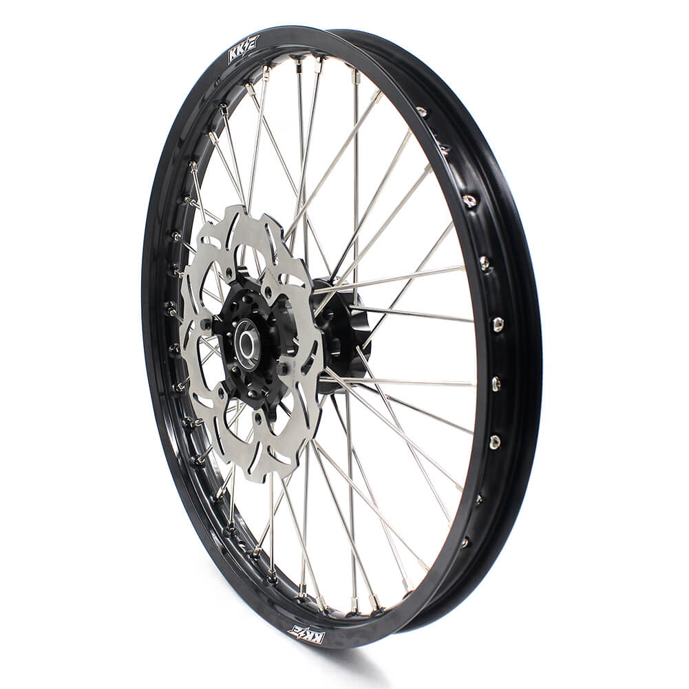 KKE 21 & 19 MX Spoked Wheels Fit SUZUKI RM125 1996-2007 RM250 1996-2008 - Howling Moto