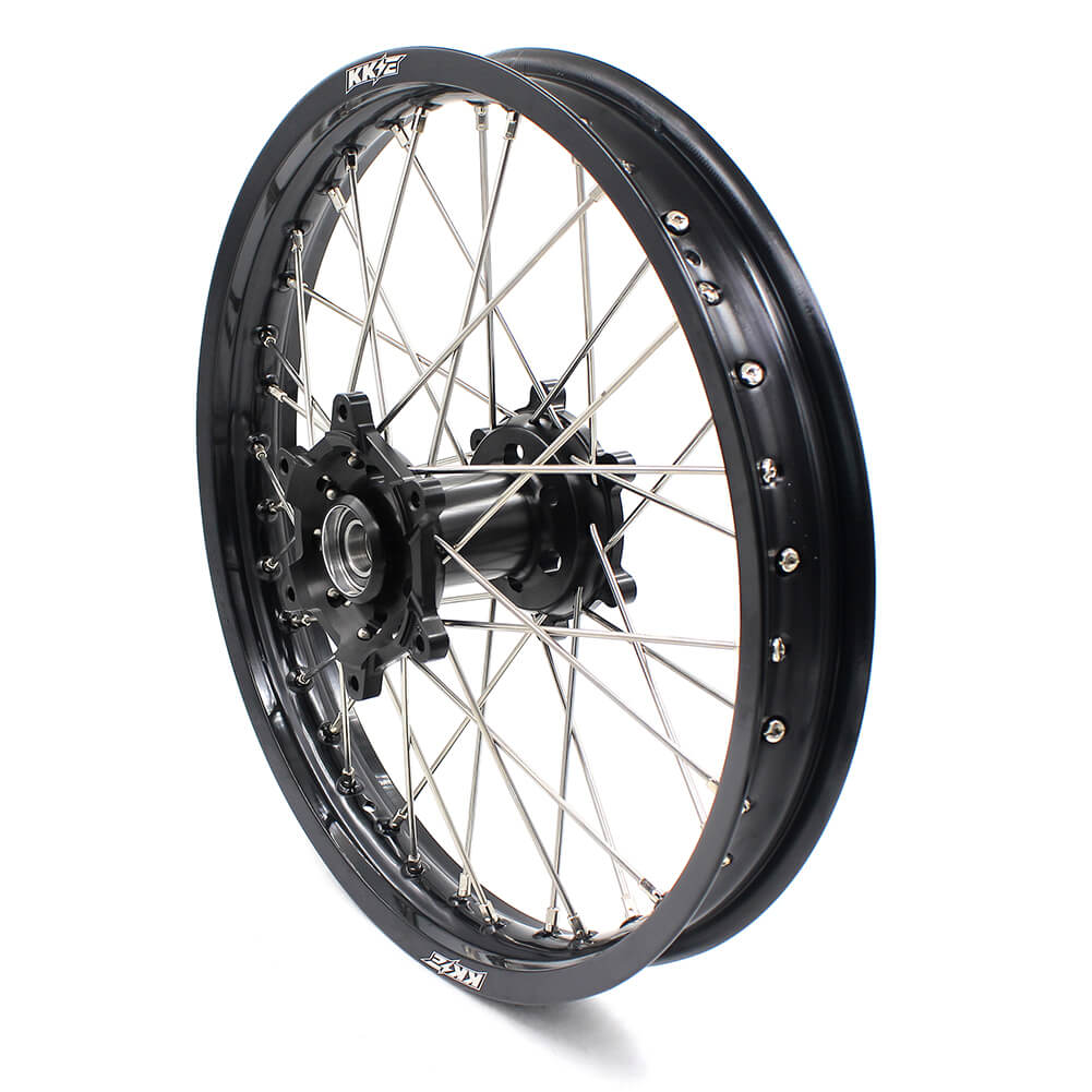 KKE 21 & 19 MX Spoked Wheels Fit SUZUKI RM125 1996-2007 RM250 1996-2008 - Howling Moto
