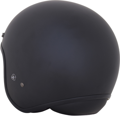 Bill's Exhausts AFX FX-142 matte black helmet in XS size with a sleek, aerodynamic design and clear visor.