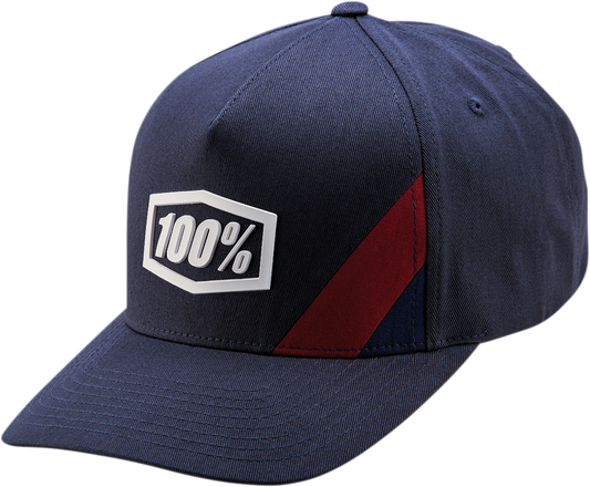 100% Cornerstone Snapback Hat - Steel 20070-245-01 - Howling Moto