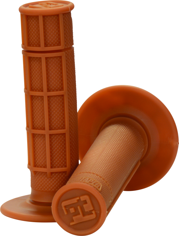 ProTaper Race Cut 1/2 Waffle Grips in gum color, designed for motocross and dirt bike handlebars, featuring textured surface for grip.