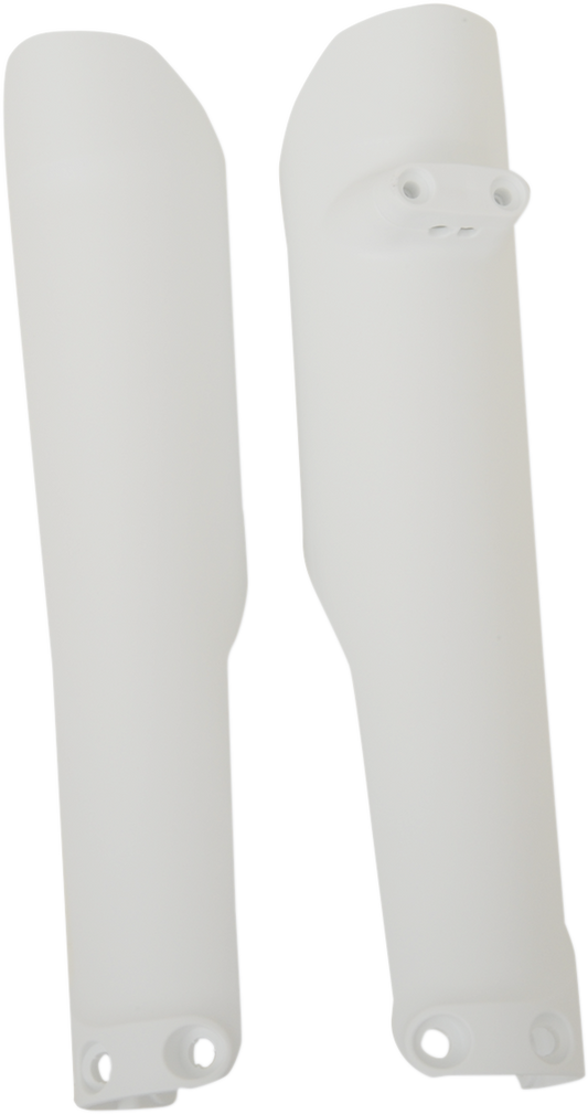 ACERBIS Lower Fork Covers for Inverted Forks - White 2470680002 - Howling Moto