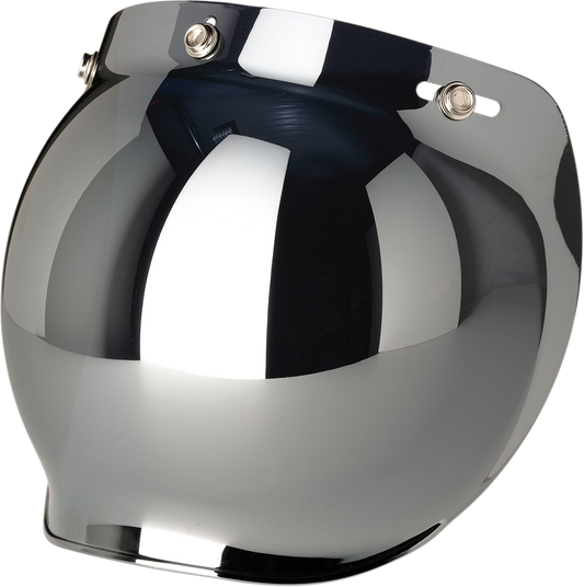 Z1R, Z1R Bubble Shield for Drifter, Jimmy, and Saturn Helmets - 3-Snap Mirror Visor (Part 0130-0669)
