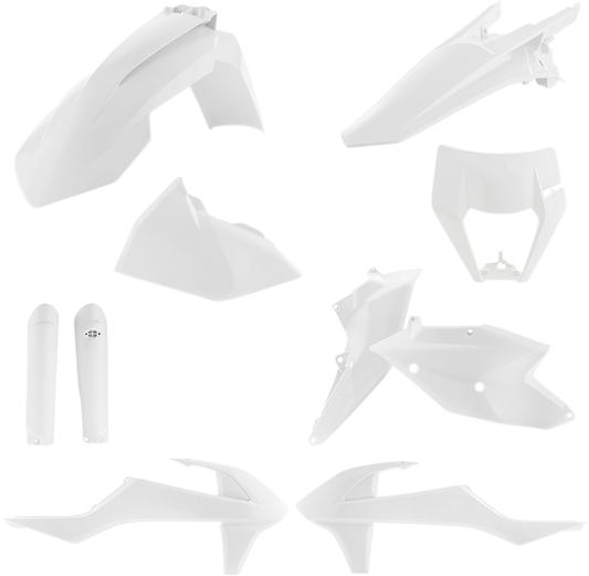 ACERBIS Full Replacement Body Kit - White 2733420002 - Howling Moto
