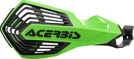 ACERBIS Handguards - K-Future - Green/Black 2895631089 - Howling Moto