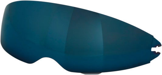 Z1R Jackal Sun Visor RST Blue motorcycle helmet accessory, showing the blue sun visor attachment on the helmet.