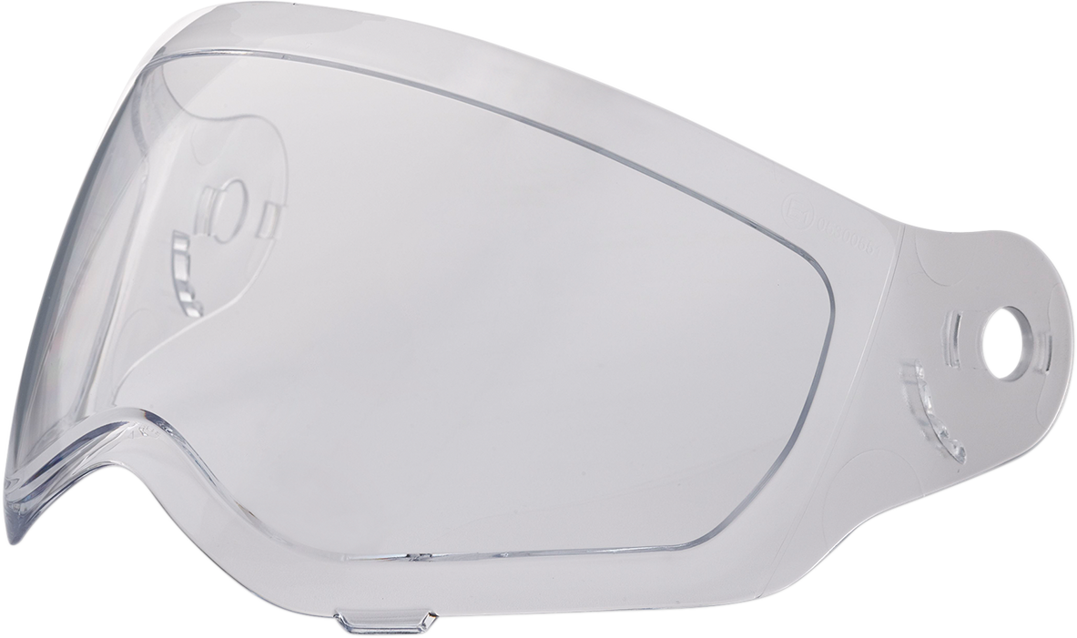 Clear Z1R Range Shield for Z1R helmets, part number 0130-0773, shown on a Z1R helmet in the image.