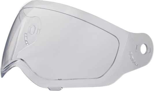 Clear Z1R Range Shield for Z1R helmets, part number 0130-0773, shown on a Z1R helmet in the image.