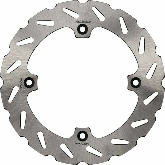 ALL BALLS 18-0098 brake rotor, high-performance stainless steel disc with precision-ground surfaces for motorcycle or vehicle braking.
