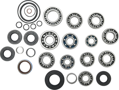 QuadBoss transmission rebuild kit for Polaris Sportsman 550 and 850 models, includes parts for transmission maintenance and repair.