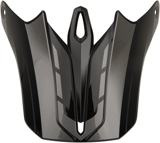 Z1R F.I. visor kit in black and charcoal with part number 0132-1265, includes clear and tinted visor options.