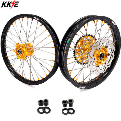 KKE 21/18 Enduro Dirt Wheels Rim For SUZUKI DRZ400SM 2005-2024 - Howling Moto