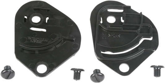 Z1R Ace Shield Pivot Kit 0133-0229 for Z1R motorcycle helmets, showing metal pivot components and mounting hardware.