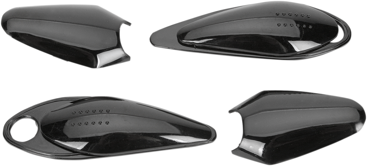Black Z1R Ace Vent Kit for Z1R helmets, part number 0133-0244, featuring adjustable vents for improved airflow and comfort.