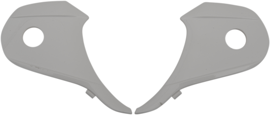 White Z1R Z1R Range side plates, motorcycle accessories, with detailed design, shown in the product image.