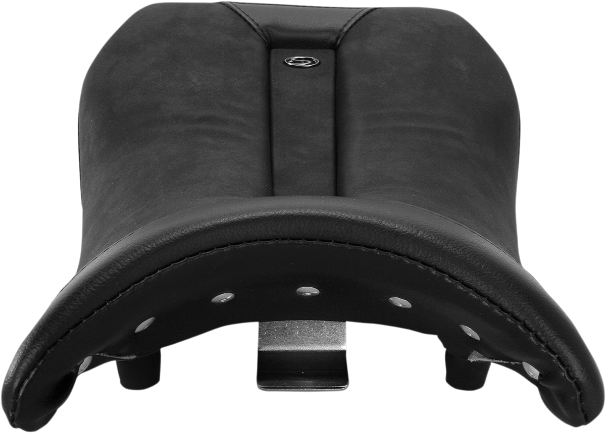 Black SADDLEMEN Gel Channel Sport Seat for BMW S1000RR, designed for enhanced comfort and sporty riding performance.