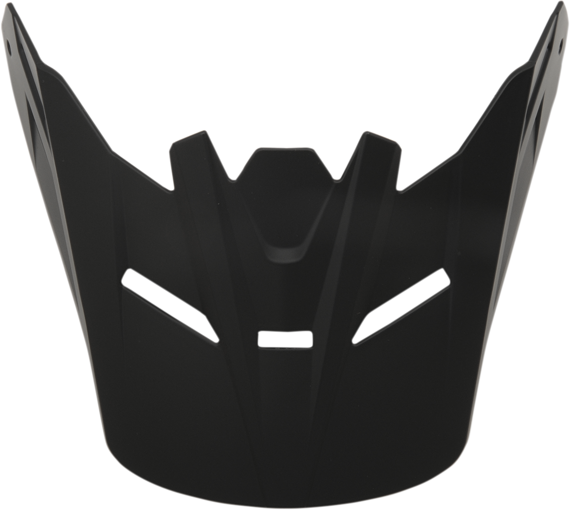 Z1R Youth Rise Visor Kit in Ascend Flat Black with part number 0133-1061, featuring a sleek black design for Z1R helmets