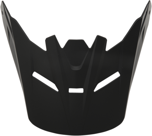 Z1R Youth Rise Visor Kit in Ascend Flat Black with part number 0133-1061, featuring a sleek black design for Z1R helmets