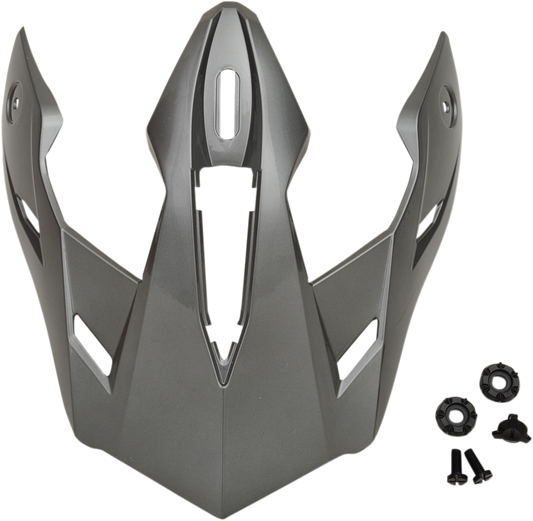 Dark silver Z1R Range Visor Kit for AGV Range helmets, showing the tinted helmet visor with reflective finish.