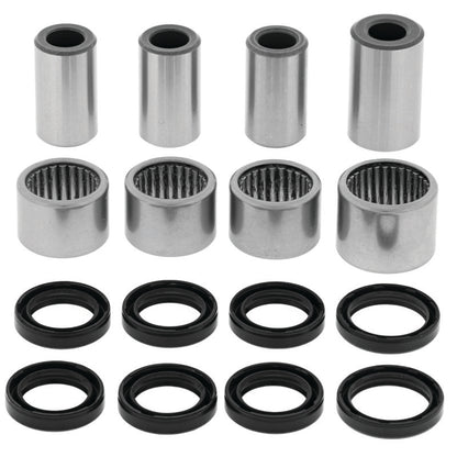 QuadBoss Honda TRX450ER linkage repair kit for offroad vehicle maintenance, showing detailed components and hardware.