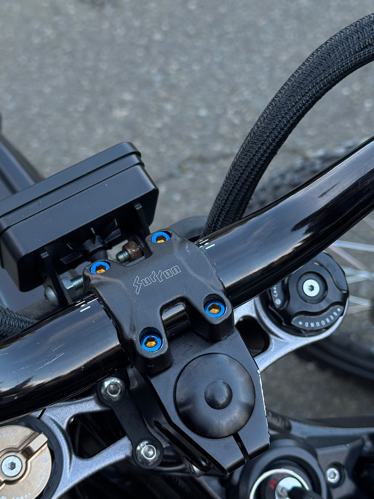 Surron oem stem titanium