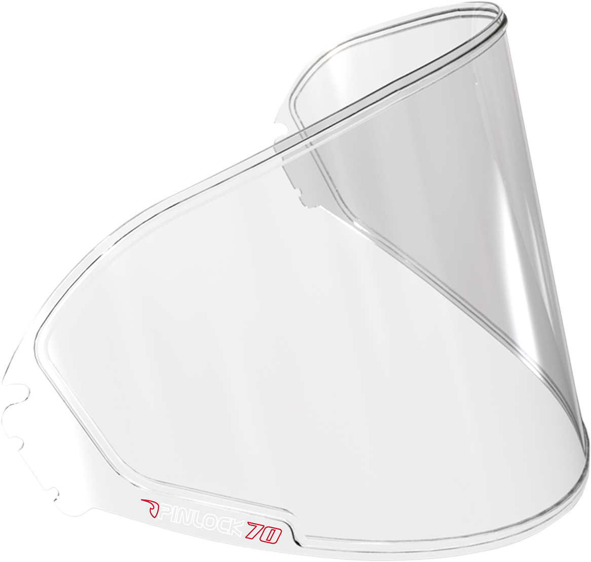 Clear ICON Pinlock® Insert Lens for Proshield helmets, fits Airframe, Alliance, and Alliance GT models, made by Bill's Exhausts.