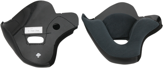 Z1R Ace Transit cheek pads in medium, 30mm thickness, designed for motorcycle helmets, shown in image 93067.