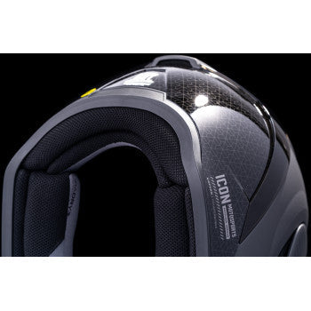 Bill's Exhausts ICON Airform™ Helmet MIPS Counterstrike in silver, 2XL size, with aerodynamic design and secure strap