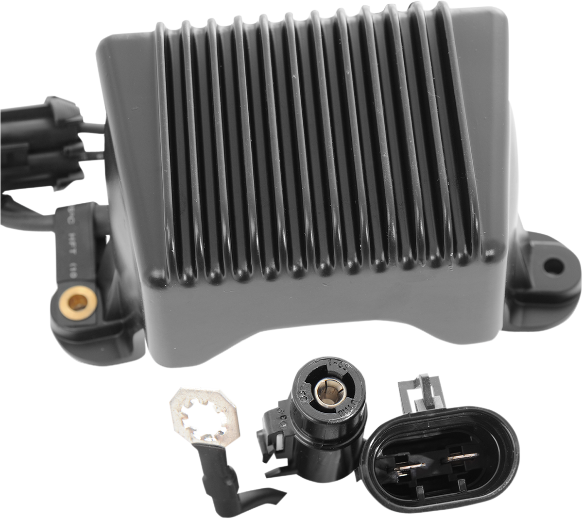 DRAG SPECIALTIES regulator for 2004-2005 FL motorcycle models, part number 74505-04, shown in the image.
