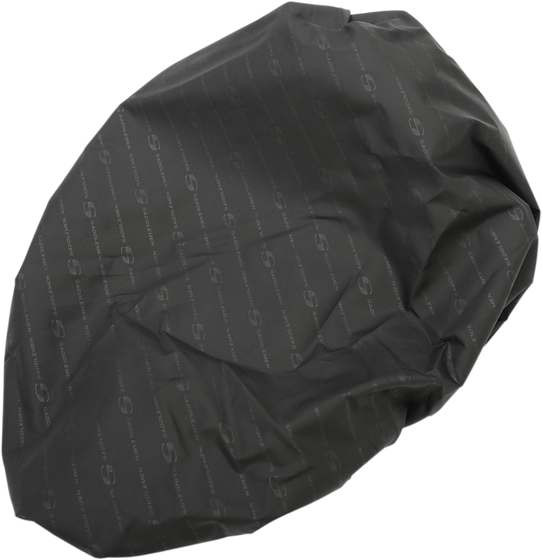 Bill's Exhausts SADDLEMEN Large Solo Rain Seat Cover for motorcycle seats, waterproof and durable rain protection.