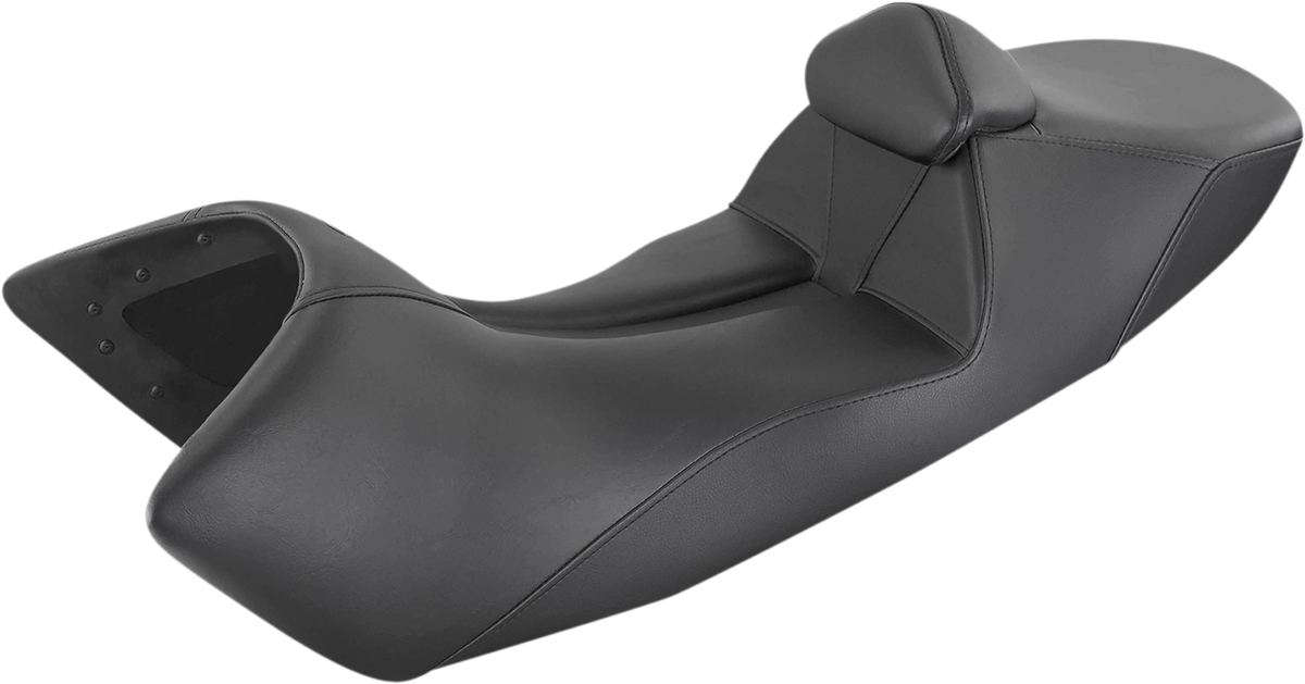 Bill's Exhausts SADDLEMEN Adventure Track Seat for KTM with low profile design and backrest, motorcycle seat for off-road riding.