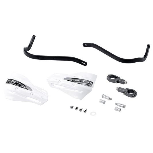 ZETA, ZETA Armor Handguard XC Kit for 28.6mm Handlebar - Black and White