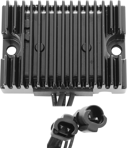 DRAG SPECIALTIES XL 2007-2008 voltage regulator part number 74546-07, with metallic and electrical components visible