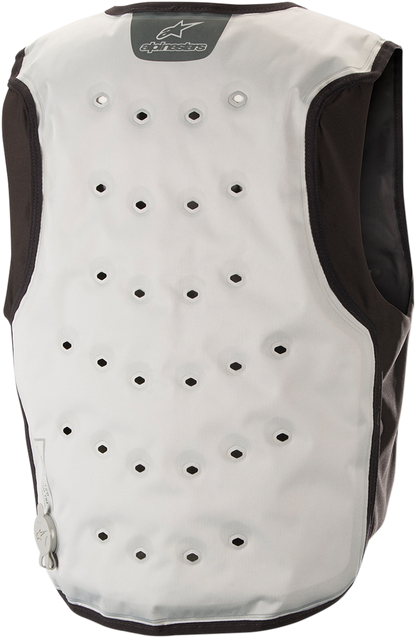 Alpinestars Cooling Vest in white and black, 2XL/3XL, protective gear designed for heat regulation and comfort.