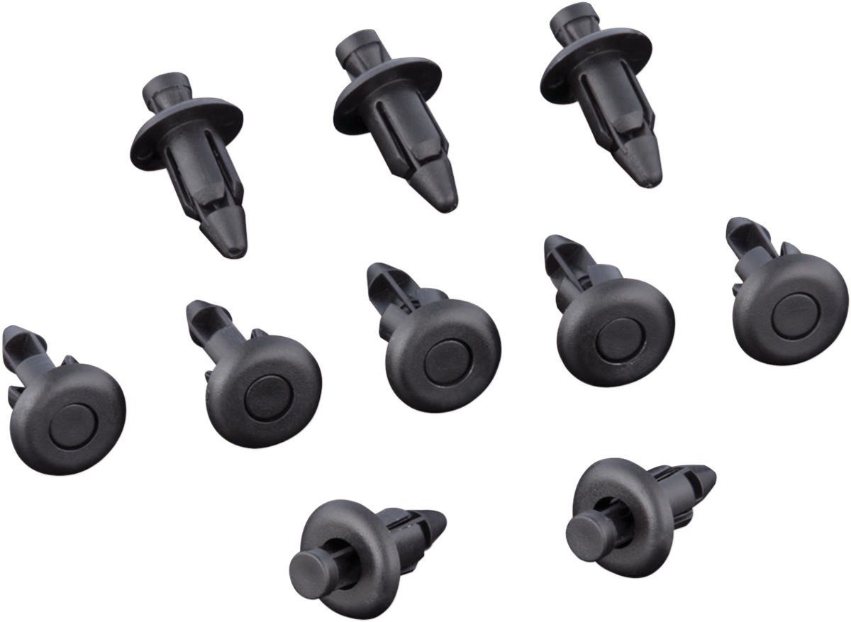 Bill's Exhausts Show Chrome Rivets - Flush Reusable Engine Rivets, shiny chrome finish, designed for secure, flush mounting.