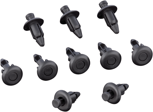 Bill's Exhausts Show Chrome Rivets - Flush Reusable Engine Rivets, shiny chrome finish, designed for secure, flush mounting.