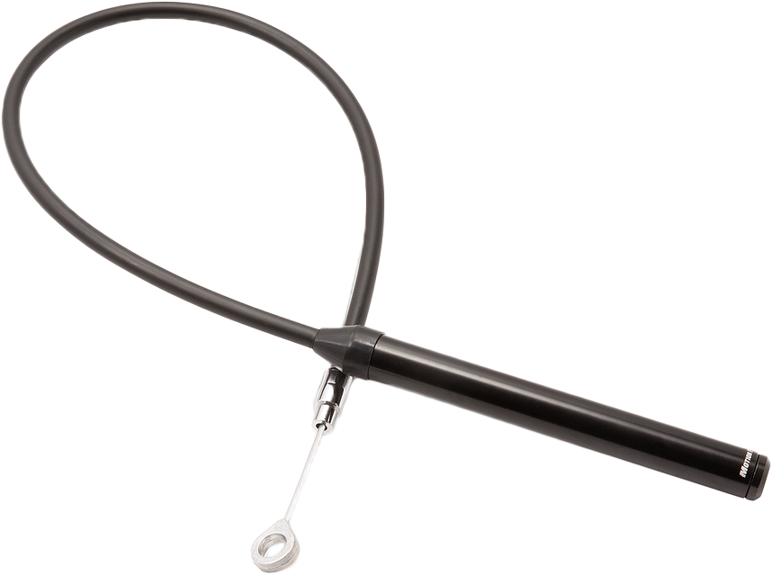 Motion Pro top half clutch cable for Harley-Davidson Softail and Touring motorcycles, shown in close-up detail.