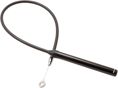 Motion Pro top half clutch cable for Harley-Davidson Softail and Touring motorcycles, shown in close-up detail.