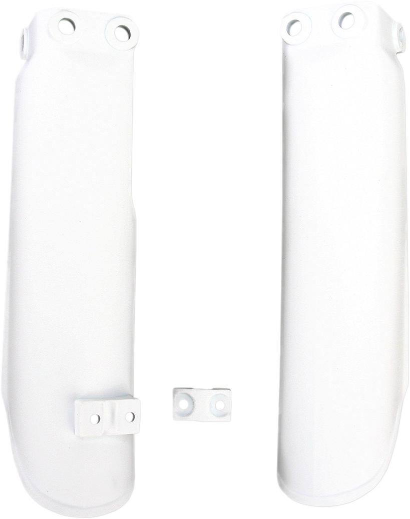 ACERBIS Lower Fork Covers for Inverted Forks - White 2253020002 - Howling Moto