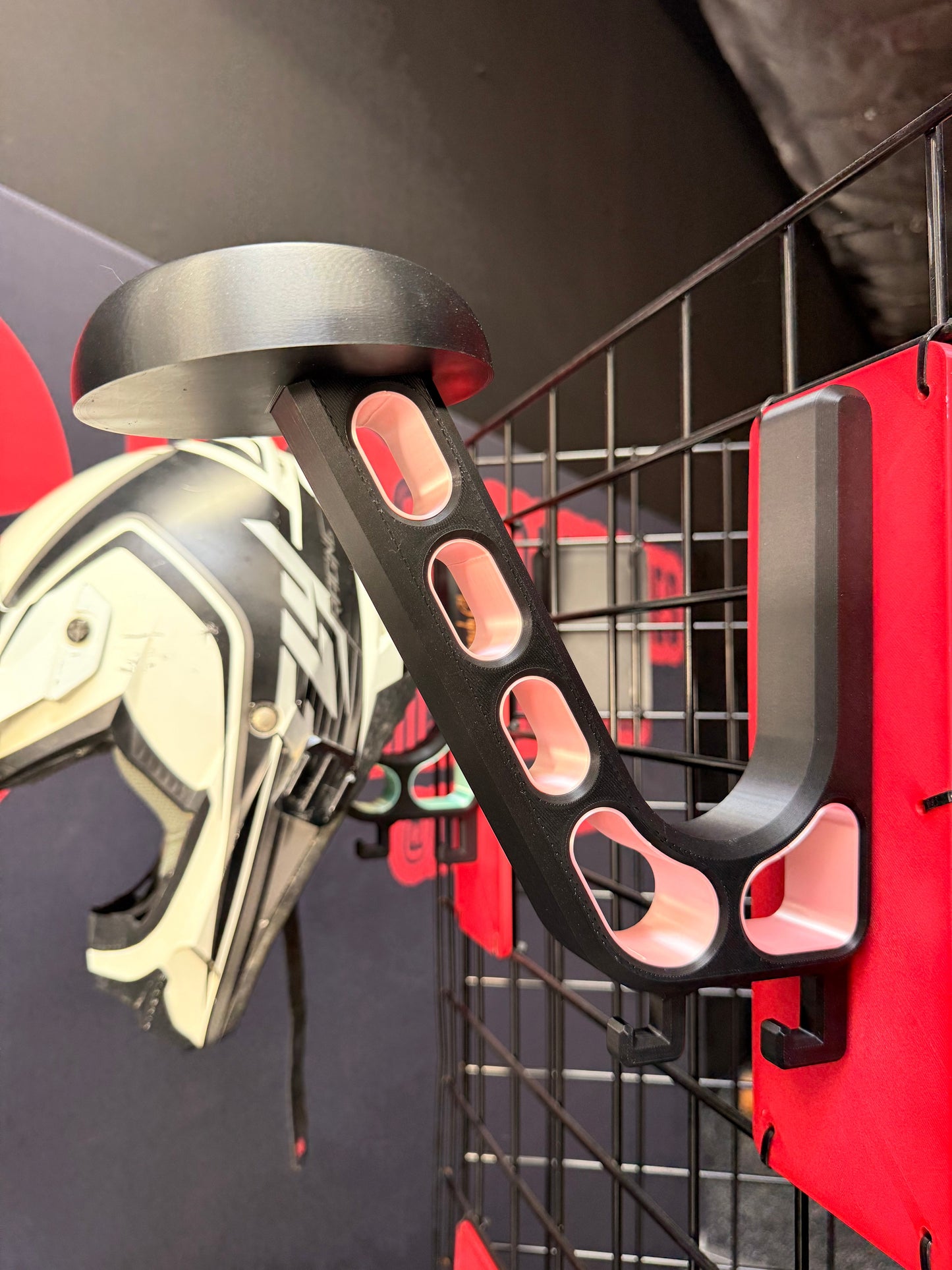 Motorcycle Helmet Wall Mount - Howling Moto