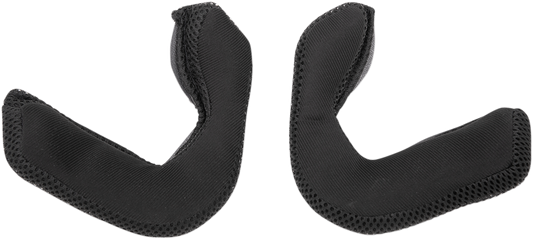 Large Z1R Saturn SV cheek pads, 20mm thick, designed for Z1R motorcycle helmets, shown in the image.