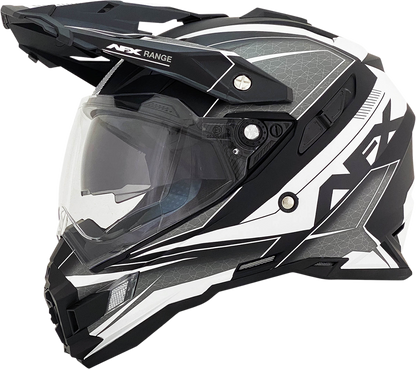 Matte black AFX FX-41 motorcycle helmet in small size, featuring a sleek design and full-face coverage.