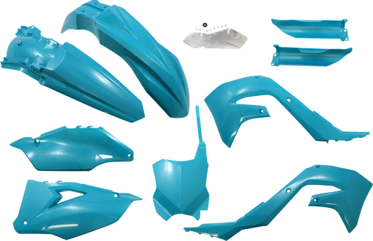 ACERBIS Full Replacement Body Kit - Teal/Metallic 2736297441 - Howling Moto