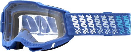 100% Accuri 2 Goggles - Yarger - Clear 50013-00014 - Howling Moto
