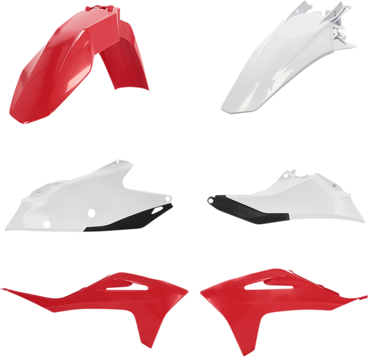 ACERBIS Standard Replacement Body Kit for motorcycles, OEM 2872807118, showing assembled body panels and components.
