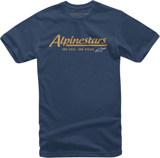 Alpinestars Capability T-Shirt in navy, medium size, casual crewneck design with logo on the chest.
