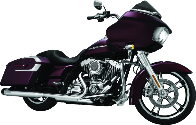 Kuryakyn Boss Blades motorcycle clutch and brake levers in chrome for 2014-2016 Harley Davidson Touring models.
