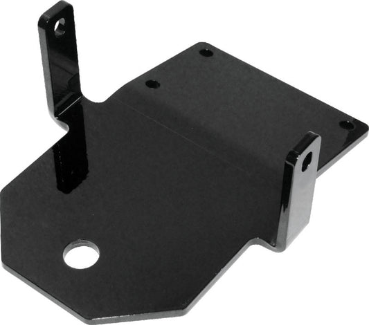 QuadBoss Honda TRX250EX SporTrax trailer hitch part 568274, shown attached to the rear of the ATV with mounting hardware visible.